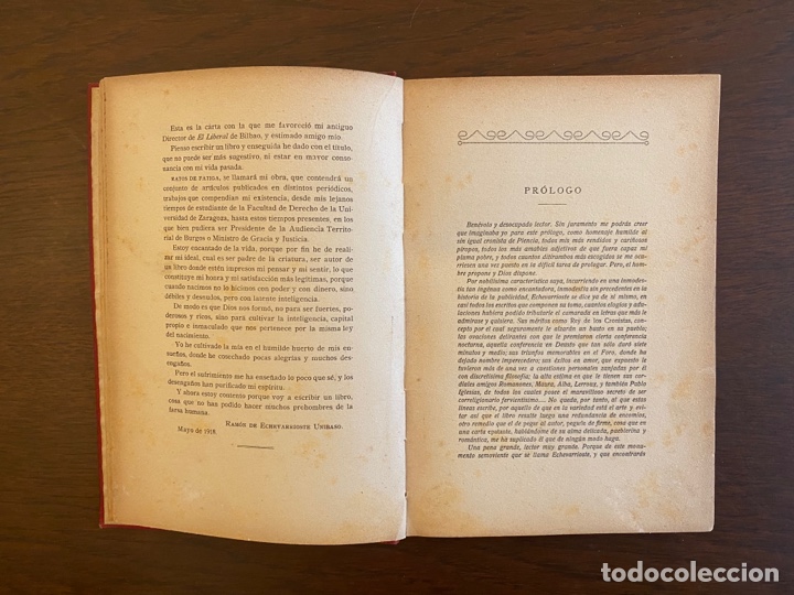 Libros antiguos: Libro &ldquo;Ratos de Fatiga&rdquo; de Ram&oacute;n de Echevarrioste - Foto 8