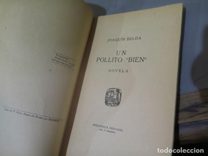 Libros antiguos: UN POLLITO DE BIEN. BELDA - Foto 2