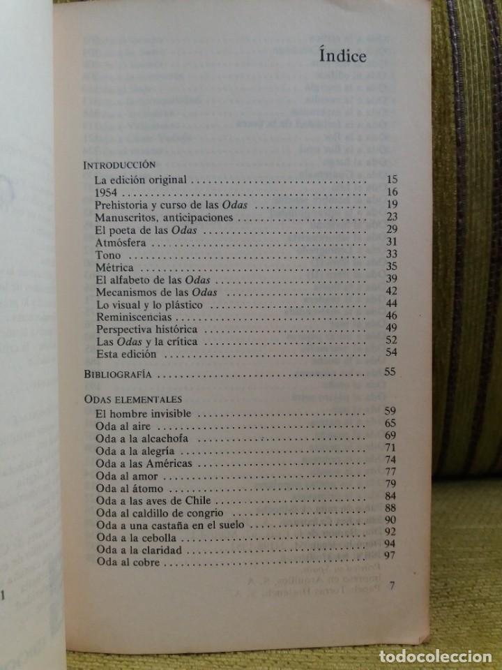 Libros antiguos: ODAS ELEMENTALES de Pablo Neruda - Foto 5