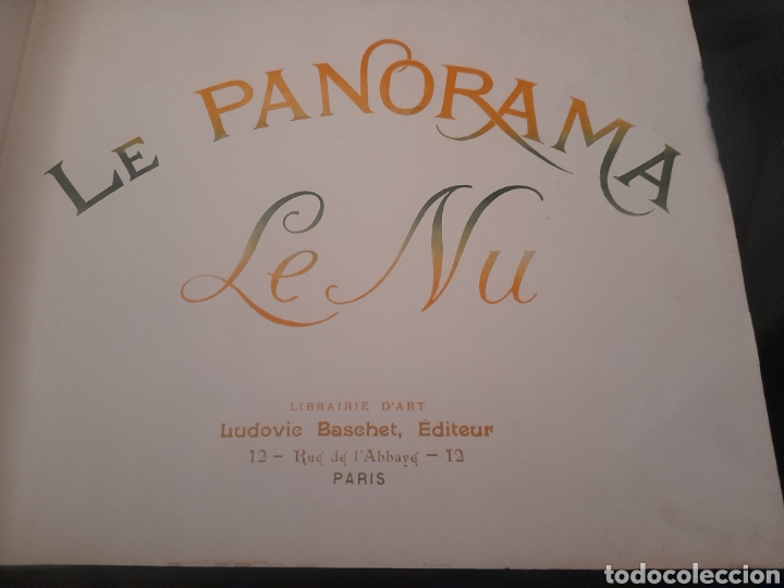 Libros antiguos: Le Panorama Sal&oacute;n Le Nu - Foto 2
