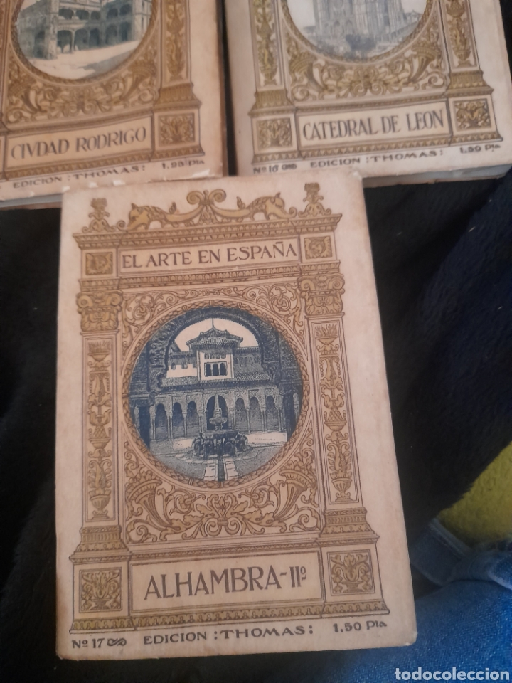 Libros antiguos: Tres antiguos libros, El Arte en Espa&ntilde;a - Foto 2