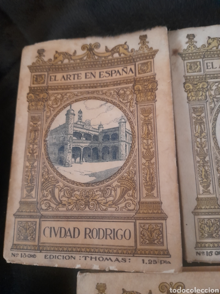Libros antiguos: Tres antiguos libros, El Arte en Espa&ntilde;a - Foto 3