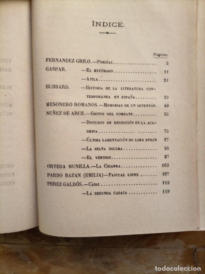 Libros antiguos: Revilla Cr&iacute;ticas 1885 - Foto 6