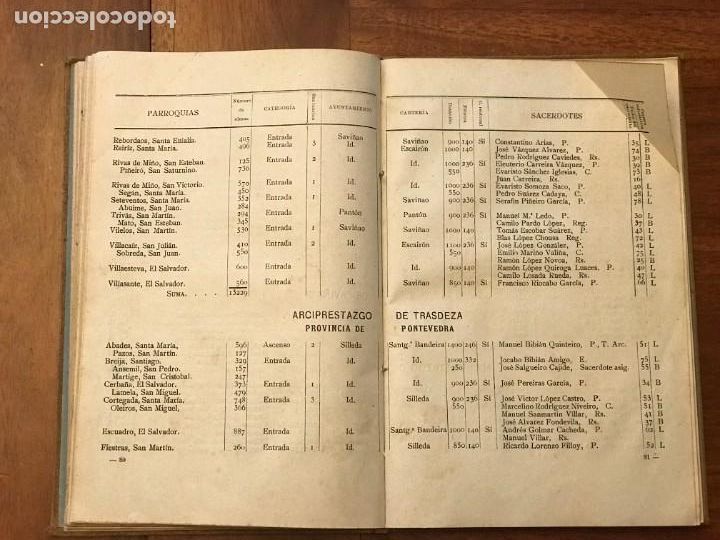 Libros antiguos: Gu&iacute;a Eclesi&aacute;stica de Lugo, Galicia A&ntilde;o 1907. - Foto 6