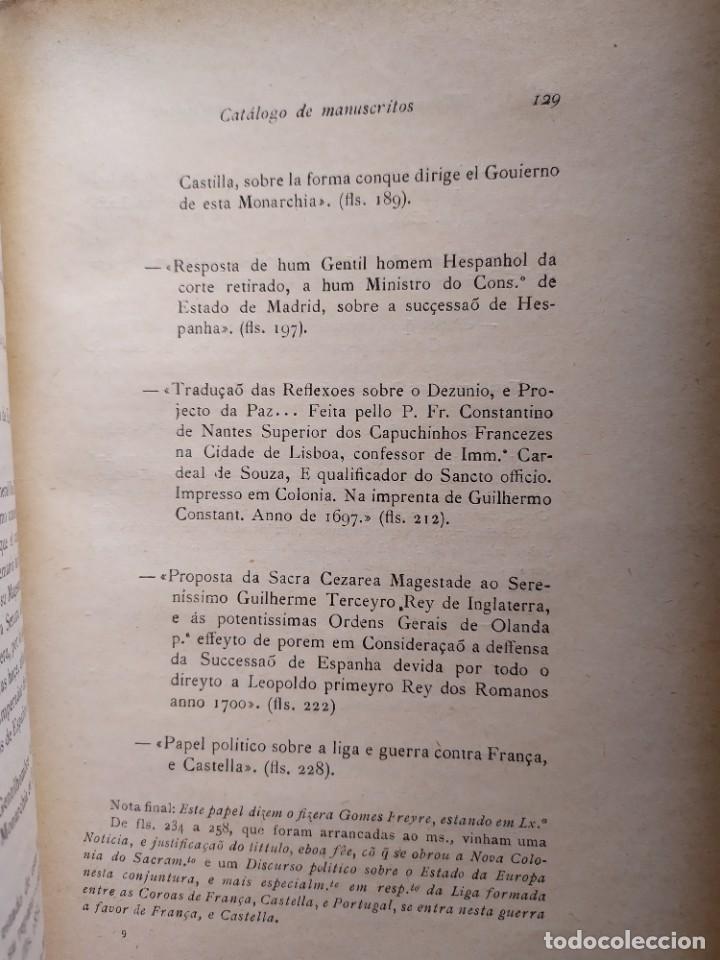 Libros antiguos: 1935. Cat&aacute;logo de manuscritos. C&oacute;dices n&deg; 556 a 630. - Foto 11