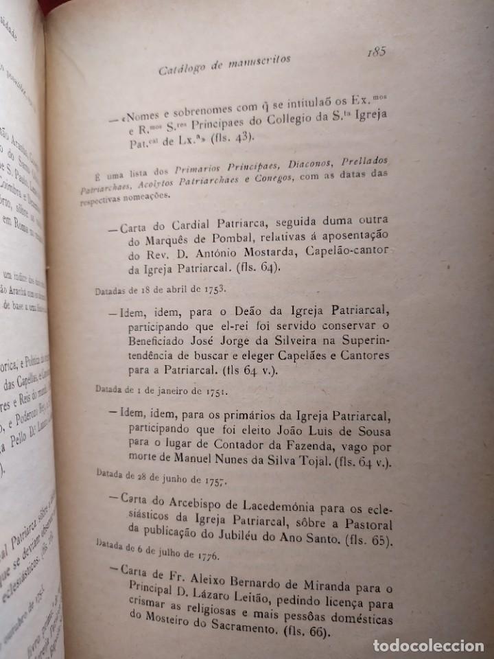 Libros antiguos: 1935. Cat&aacute;logo de manuscritos. C&oacute;dices n&deg; 556 a 630. - Foto 12