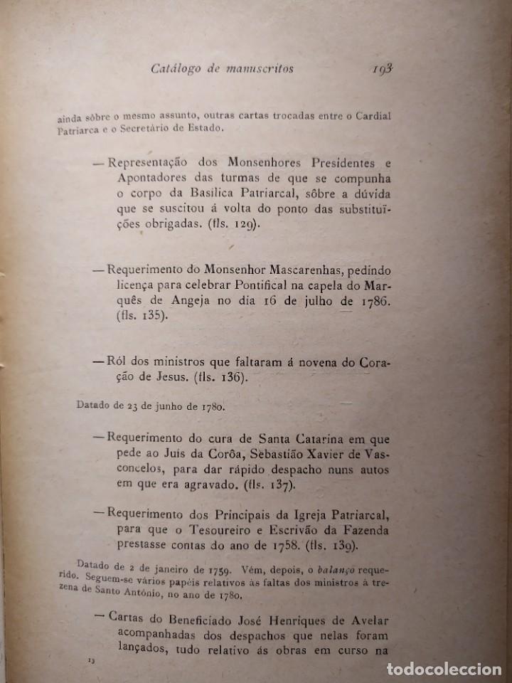 Libros antiguos: 1935. Cat&aacute;logo de manuscritos. C&oacute;dices n&deg; 556 a 630. - Foto 13