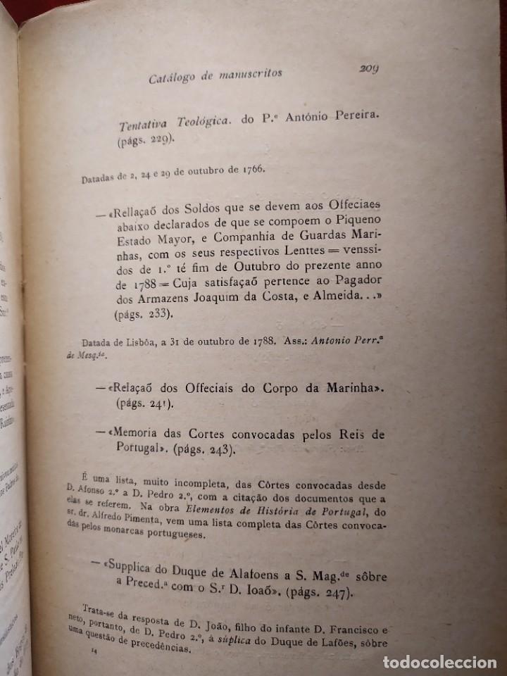 Libros antiguos: 1935. Cat&aacute;logo de manuscritos. C&oacute;dices n&deg; 556 a 630. - Foto 14