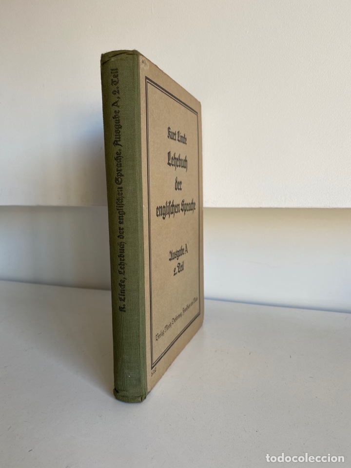 Libros antiguos: Lehrbuch der englischen Sprache / Lincke - Foto 2