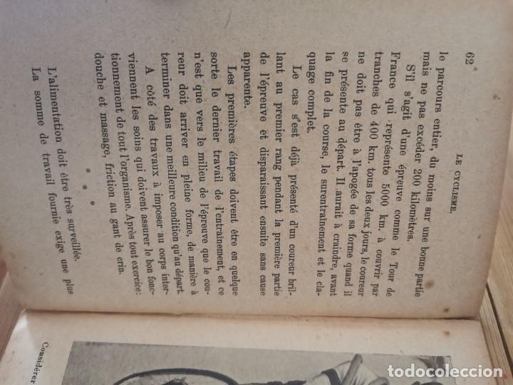 Libros antiguos: Le ciclisme E. Weber - Foto 3