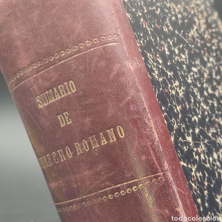 Libros antiguos: DERECHO ROMANO. UNIVERSIDAD CENTRAL. MADRID 1899 - Foto 2