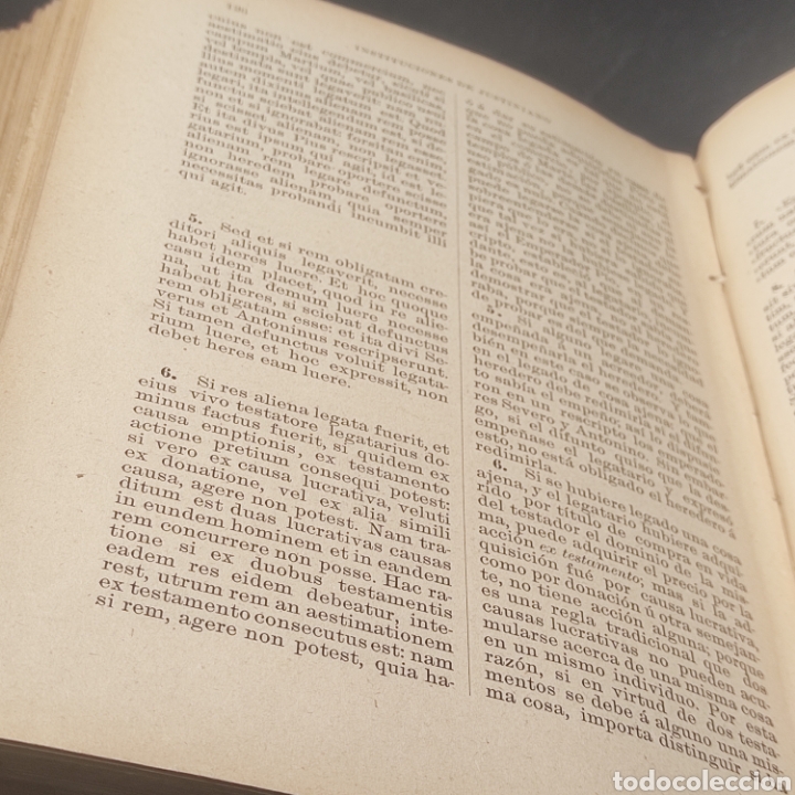Libros antiguos: DERECHO ROMANO. UNIVERSIDAD CENTRAL. MADRID 1899 - Foto 7
