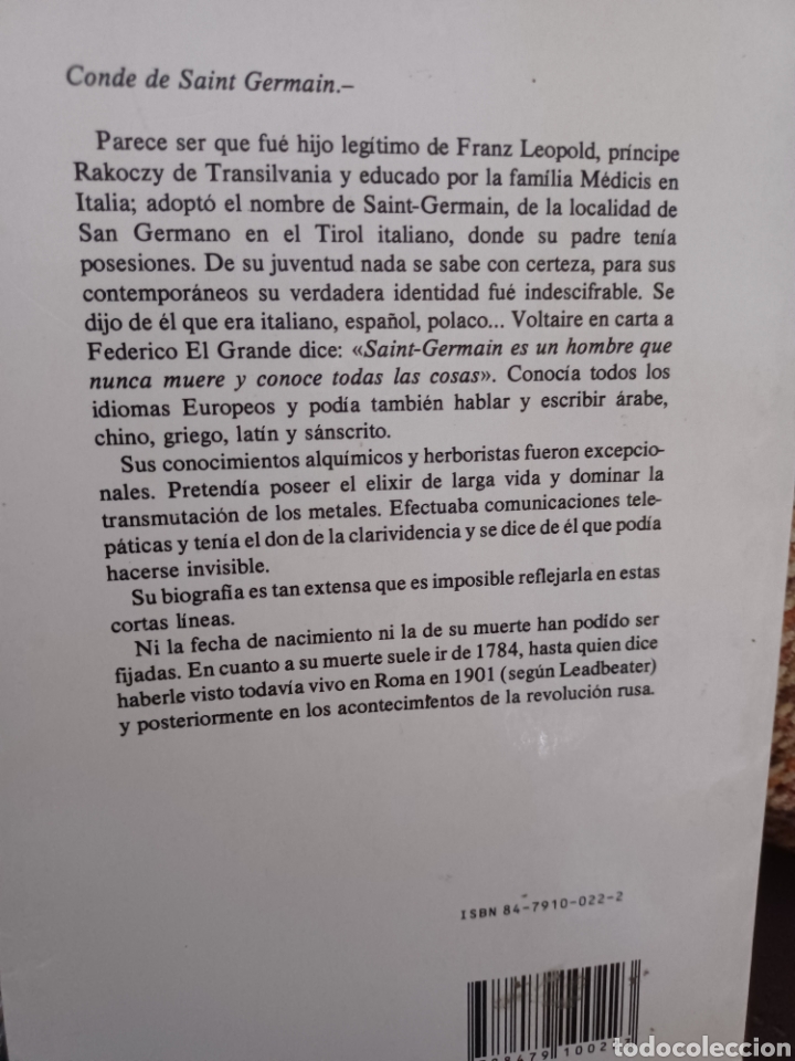 Libros antiguos: Barybook 220 El Libro de Oro de Saint Germain editorial humanitas - Foto 2