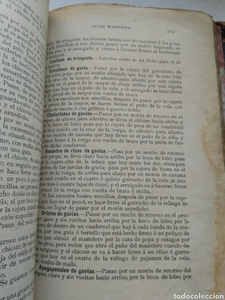 Libros antiguos: MANUAL DEL CABO DE MAR/FERROL 1902 - Foto 8