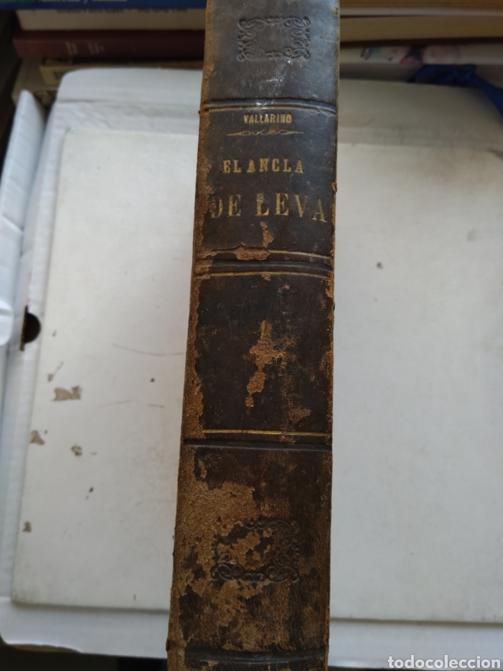 Libros antiguos: EL ANCLA DE LEVA/BALTASAR VILLARINO - Foto 1