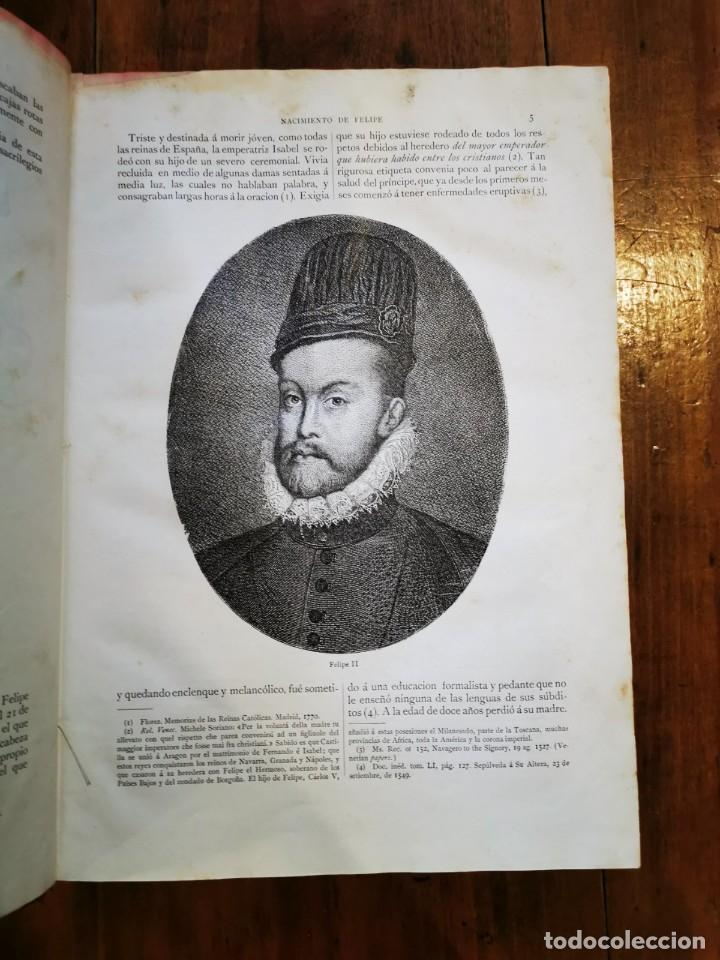 Libros antiguos: FORNERON, H. Historia de Felipe Segundo - Foto 3