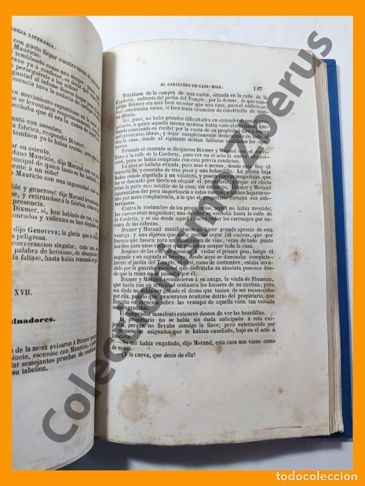 Libros antiguos: El Caballero de Casa-Roja - Alejandro Dumas - Foto 4