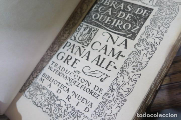 Libros antiguos: UNA CAMPA&Ntilde;A ALEGRE. QUEIROZ - Foto 3