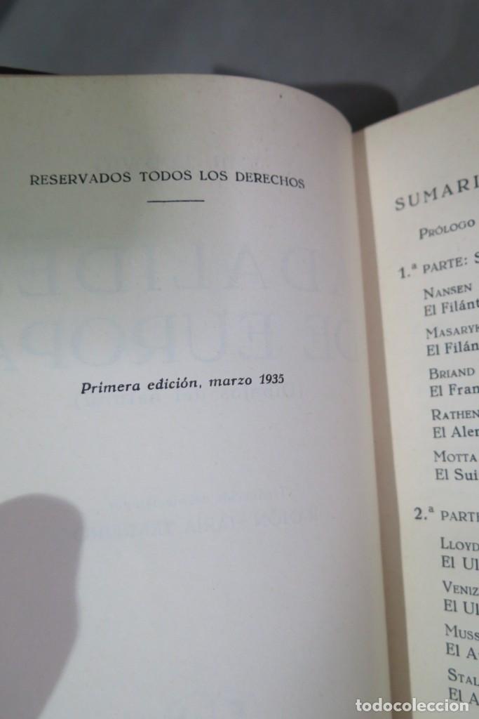 Libros antiguos: ADALIDES DE EUROPA. LUDWIG - Foto 3
