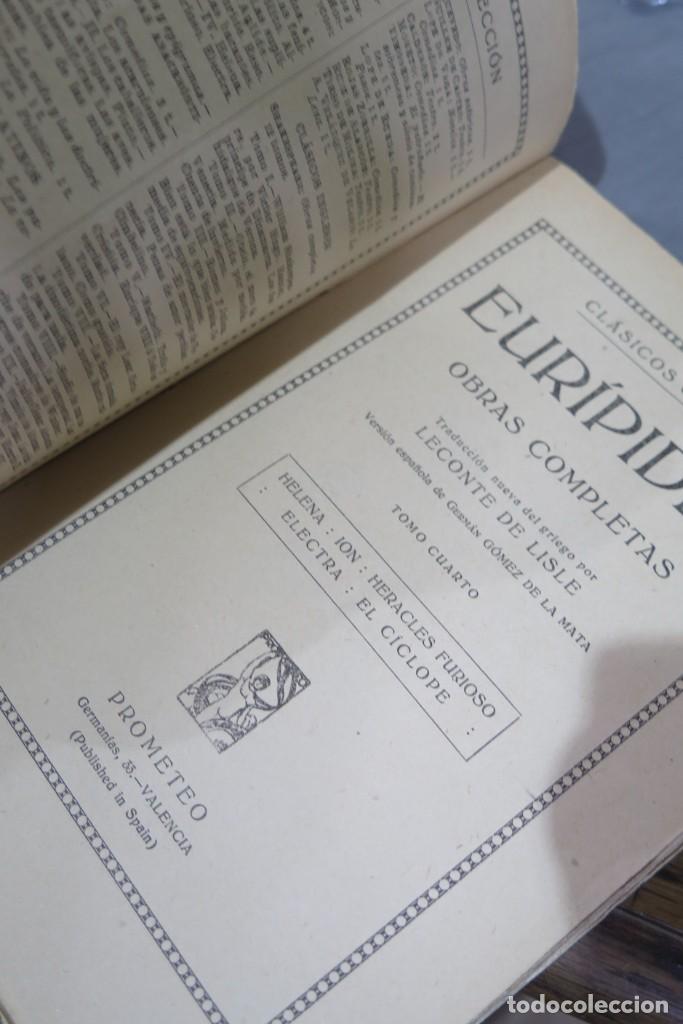 Libros antiguos: Helene. Eur&iacute;pides - Foto 3