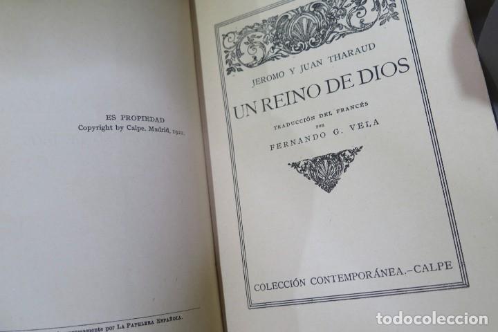 Libros antiguos: 1922.- UN REINO DE DIOS. THARAUD - Foto 2