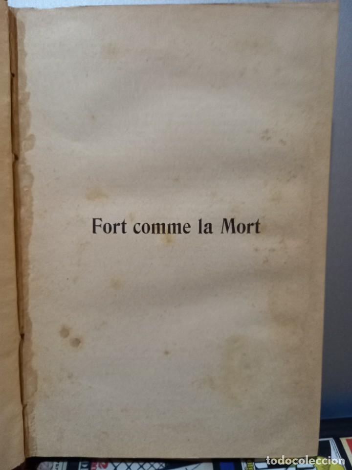 Libros antiguos: Guy de Maupassant - Fort comme la mort / Ilustrations de Andr&eacute; Brouillet - Foto 4