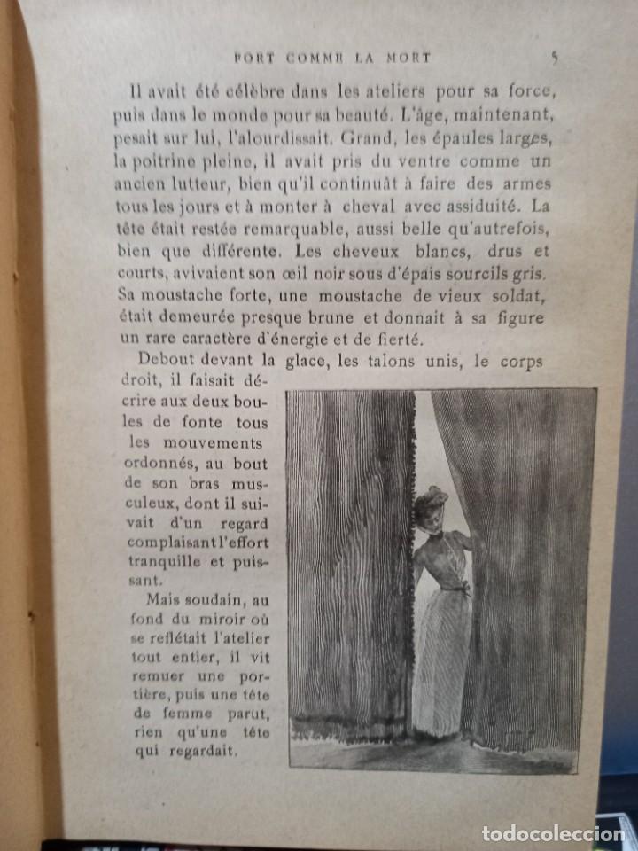 Libros antiguos: Guy de Maupassant - Fort comme la mort / Ilustrations de Andr&eacute; Brouillet - Foto 6