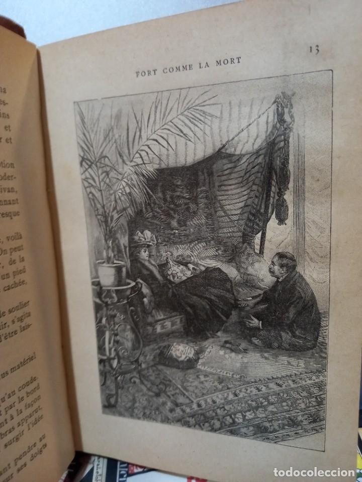 Libros antiguos: Guy de Maupassant - Fort comme la mort / Ilustrations de Andr&eacute; Brouillet - Foto 7