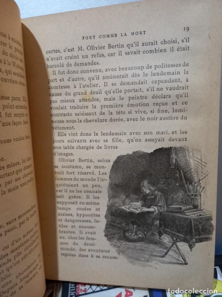 Libros antiguos: Guy de Maupassant - Fort comme la mort / Ilustrations de Andr&eacute; Brouillet - Foto 8