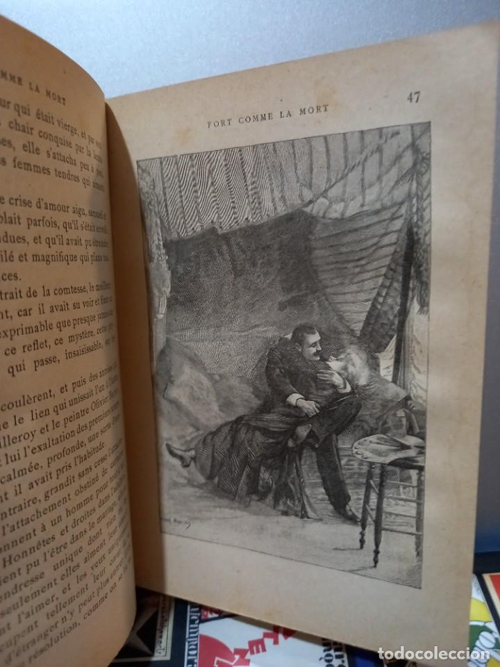 Libros antiguos: Guy de Maupassant - Fort comme la mort / Ilustrations de Andr&eacute; Brouillet - Foto 9