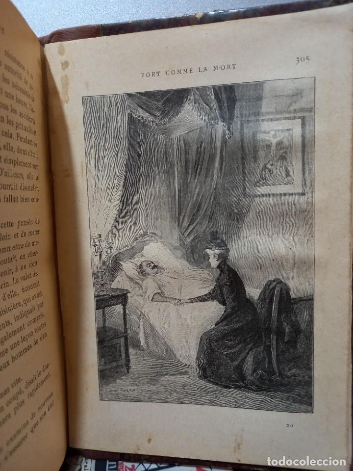 Libros antiguos: Guy de Maupassant - Fort comme la mort / Ilustrations de Andr&eacute; Brouillet - Foto 10