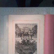 Libros antiguos: JUAN MAÑÉ Y FLAQUER: EL OASIS. VIAJE AL PAÍS DE LOS FUEROS (ENTREGAS 1ª Y 2ª) (1878)