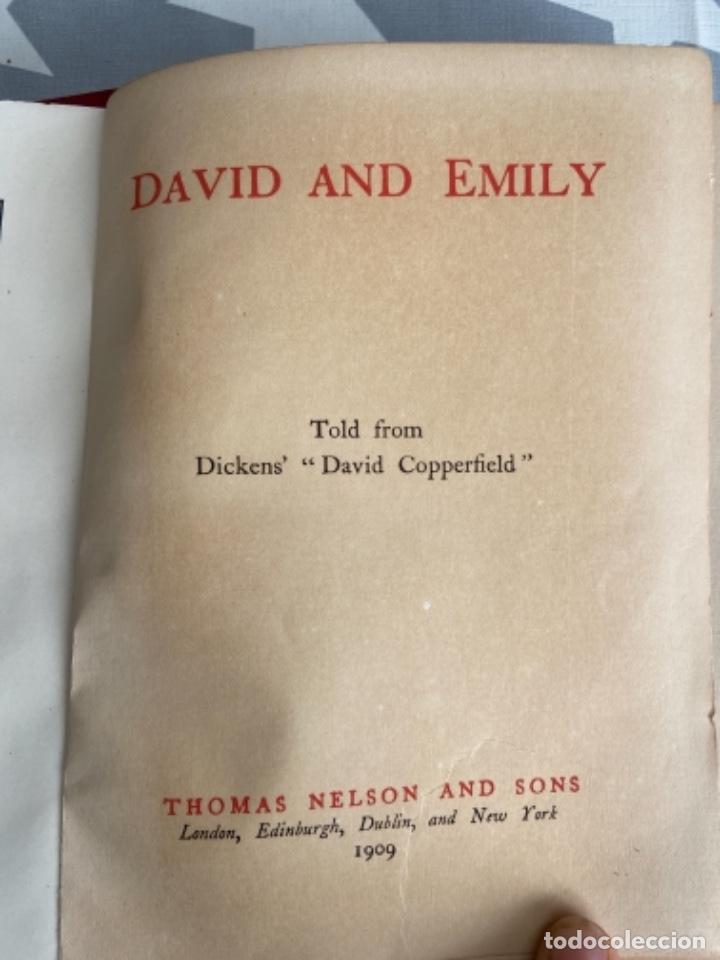 Libros antiguos: David and Emily. Dickens - Foto 3