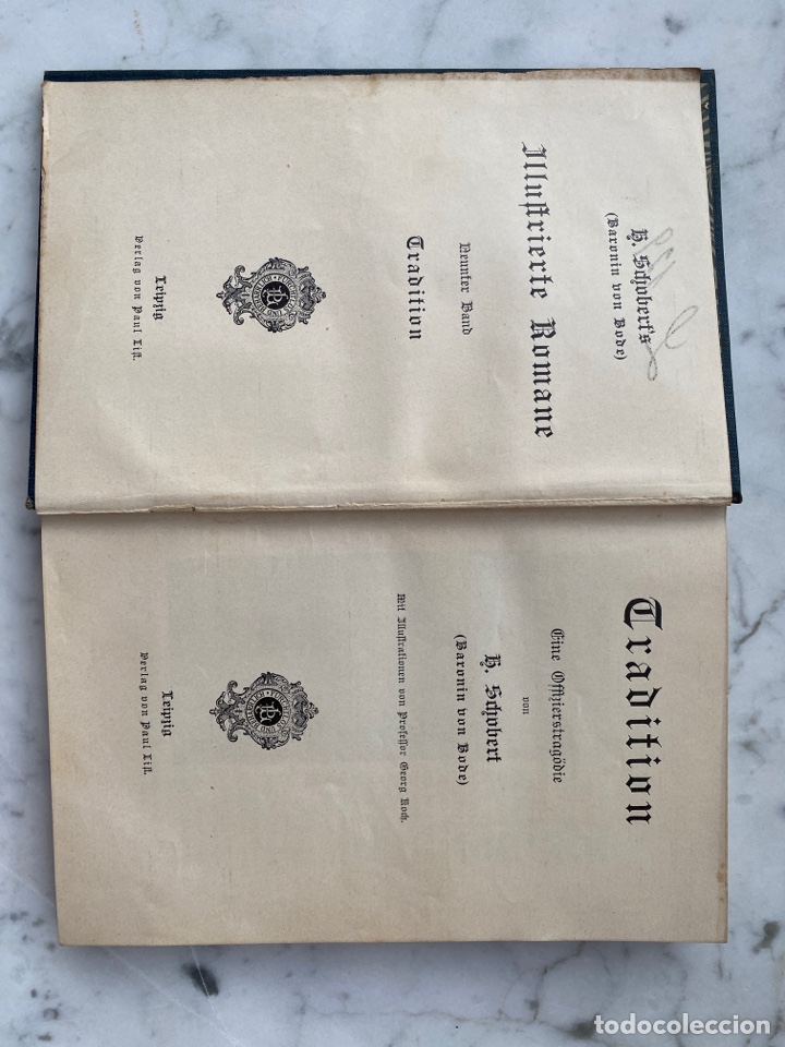 Libros antiguos: TRADITION / H. Schobert. Leipzig: List, 1906. - Foto 3