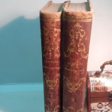 Libros antiguos: FERNANDO GARRIDO: LA ESPAÑA CONTEMPORANEA, SUS PROGRESOS MORALES...(2 TOMOS)(1865-1867)
