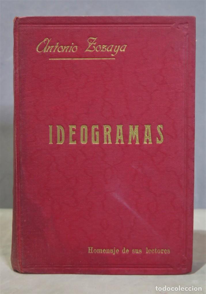 Libros antiguos: IDEOGRAMAS. ZOZAYA - Foto 1