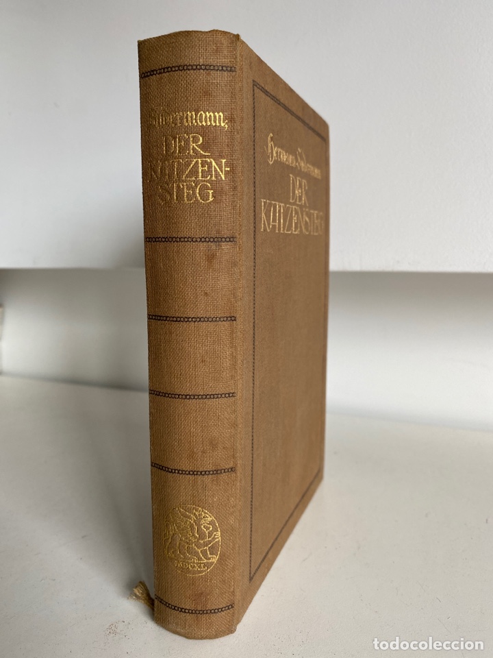 Libros antiguos: Der Katzensteg / Hermann Sudermann. 1912 - Foto 6