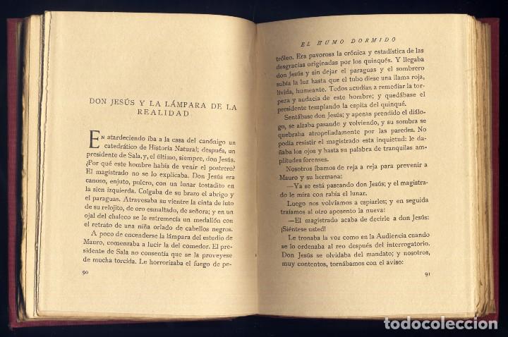 Libros antiguos: MIR&Oacute;, Gabriel. El humo dormido. 1919. - Foto 3