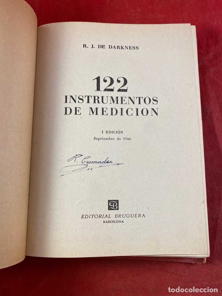 Libros antiguos: 122 instrumentos de medici&oacute;n - Foto 2