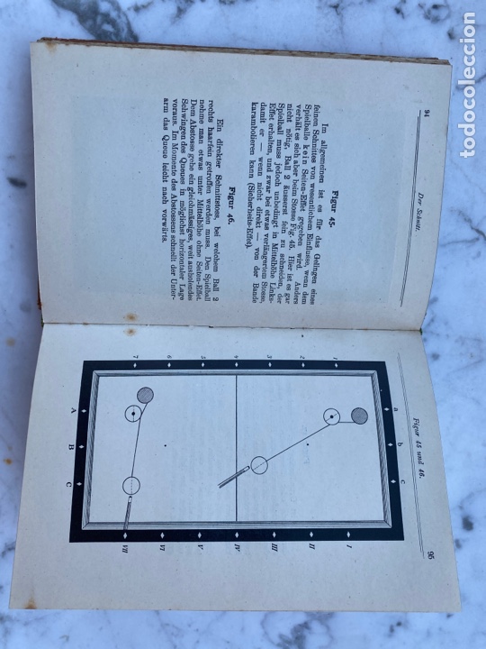 Libros antiguos: Woerz Billardbuch / Woerz, August. 1913 - Foto 6