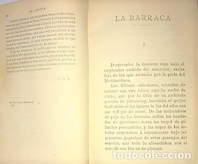 Libros antiguos: VICENTE BLASCO IBA&Ntilde;EZ ... LA BARRACA ... 1925 - Foto 3