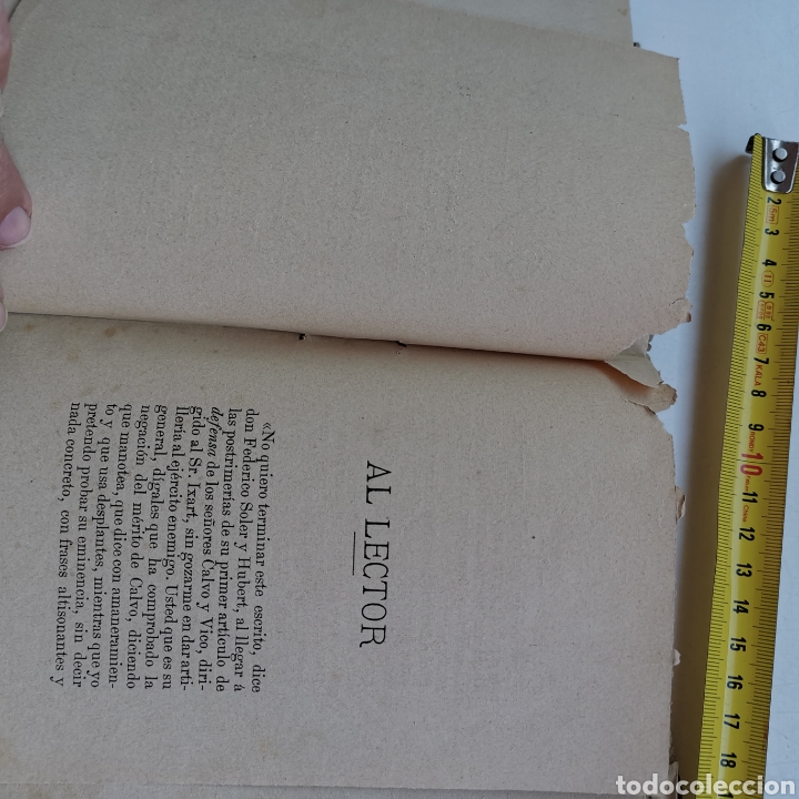Libros antiguos: Rar&iacute;simo Libro 4 Tiros, Juan Alonso del Real de 1887 - Foto 7