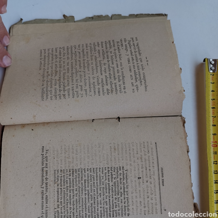 Libros antiguos: Rar&iacute;simo Libro 4 Tiros, Juan Alonso del Real de 1887 - Foto 8