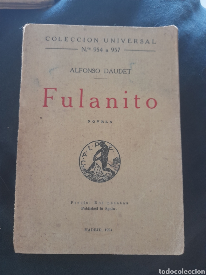 Libros antiguos: Fulanito. Alfonso Daudet - Foto 1