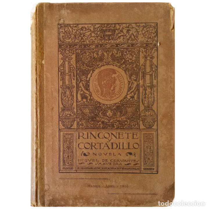 Libros antiguos: RINCONETE Y CORTADILLO. Cervantes, Miguel De - Foto 1