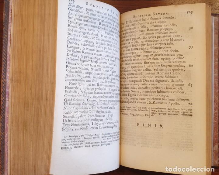 Libros antiguos: A&Ntilde;O 1684 &ndash; D. JUNII JUVENALIS & AULI PERSII FLACCI &ndash; SATYRAE - Foto 10