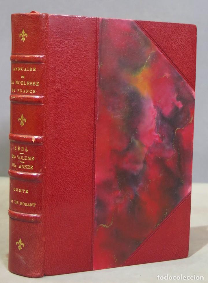 Libros antiguos: annuaire de la noblesse 1934 - Foto 1