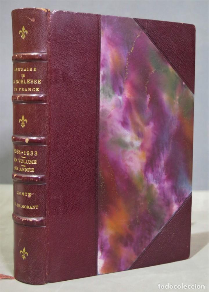 Libros antiguos: annuaire de la noblesse 1931-1933 - Foto 1