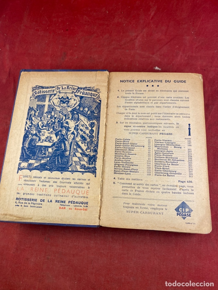 Libros antiguos: GUIDE GASTRONOMIQUE DE LA FRANCE - Foto 2