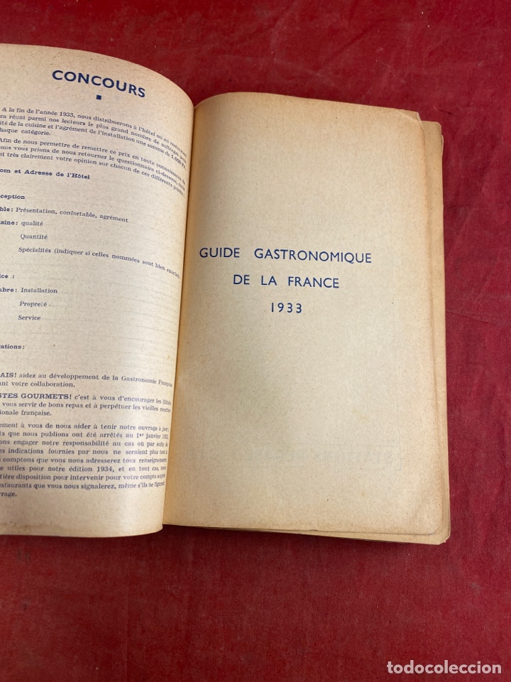 Libros antiguos: GUIDE GASTRONOMIQUE DE LA FRANCE - Foto 3
